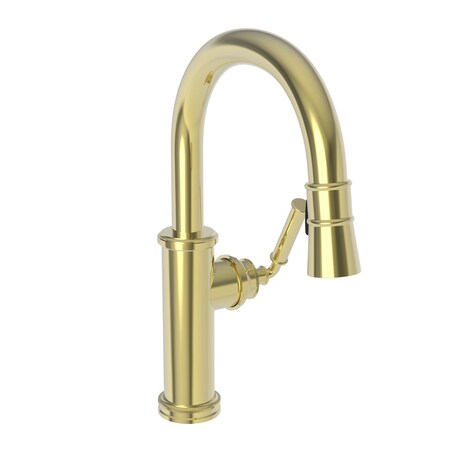 Newport Brass Prep/Bar Pull Down Faucet in Forever Brass, Pvd 2940-5223-01